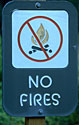 no fires sign