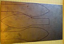 trowel template